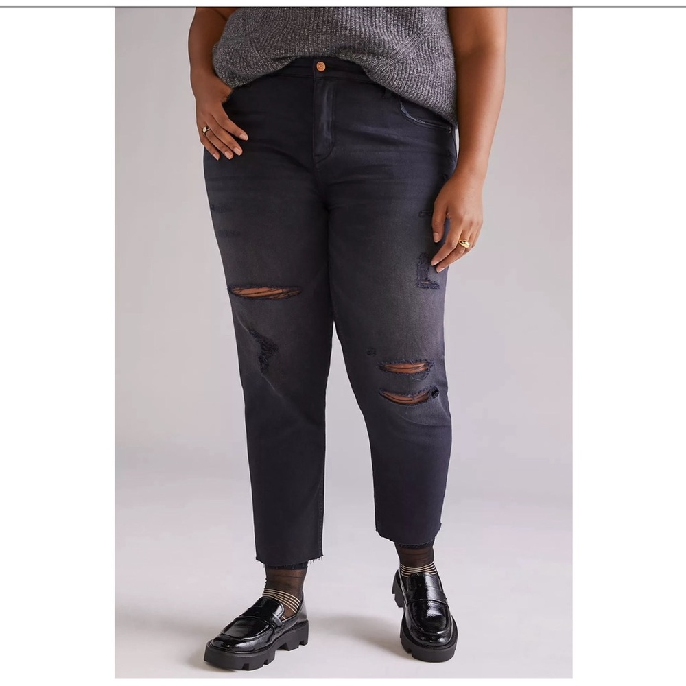 Anthropologie Pilcro The Heritage Boyfriend Jeans NWT SZ 16W - Picture 2 of 16